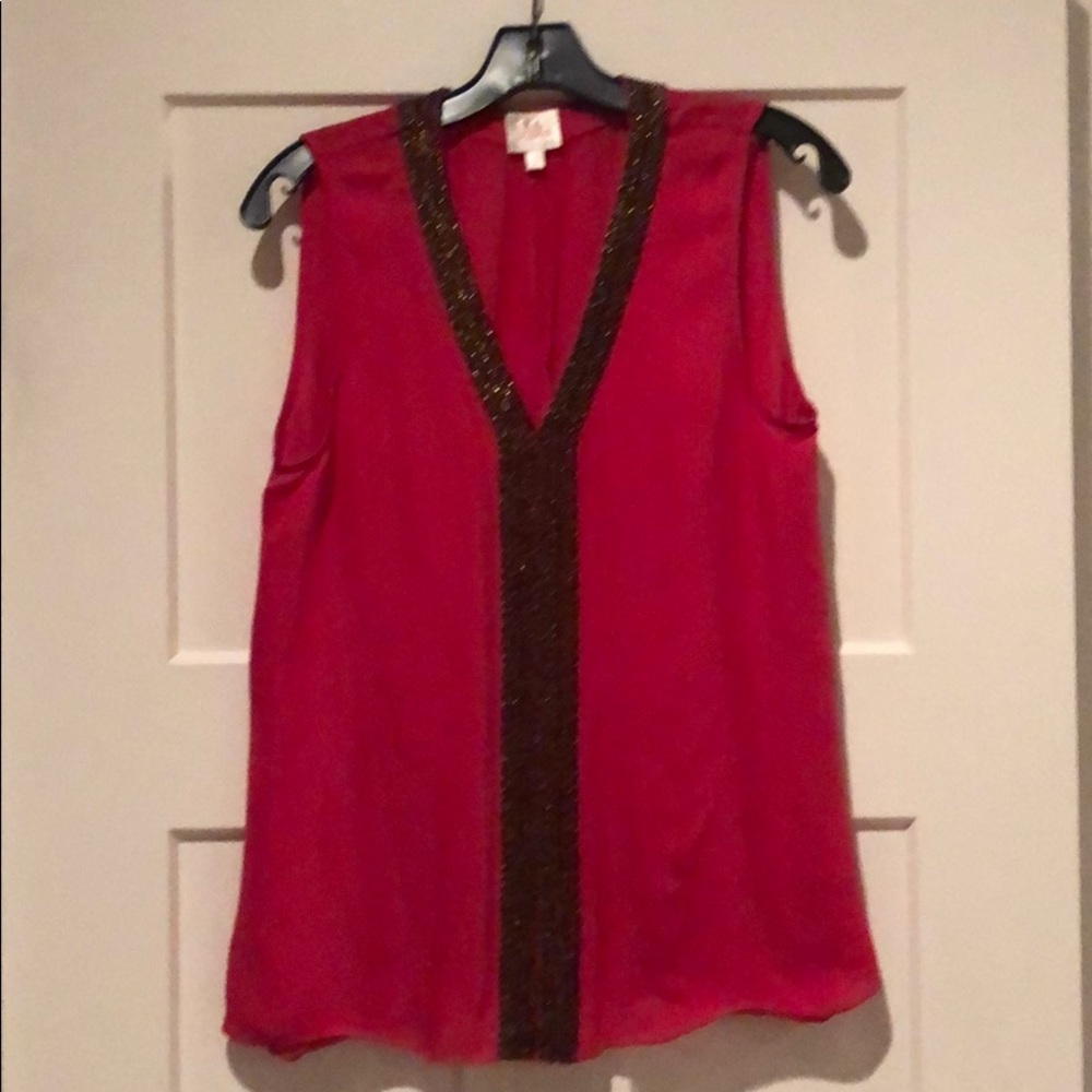 Silk Parker blouse